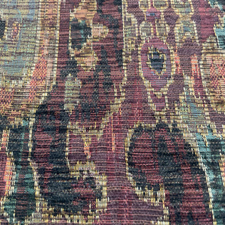 Bear Valley Red Luxury Throw Pillow, 24"x24"