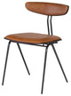 Giada Desert Leather Dining Chair