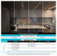 4" Square Recessed LED Lights 5 CCT Dimmable 750lm 6-Pack