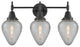 INNOVATIONS LIGHTING 447-3W-BK-G165-LED Caden 3 Light 26 inch Bath Vanity Light
