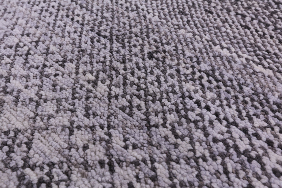 8' 2" X 9' 9" Savannah Grass Handmade Wool Rug - Q13232