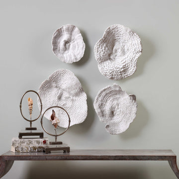 Uttermost Sea Coral Wall Decor | Sea Coral Wall Art (Set of 4)