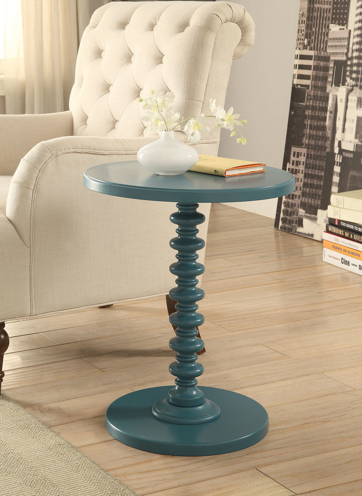 Acton Side Table, Teal