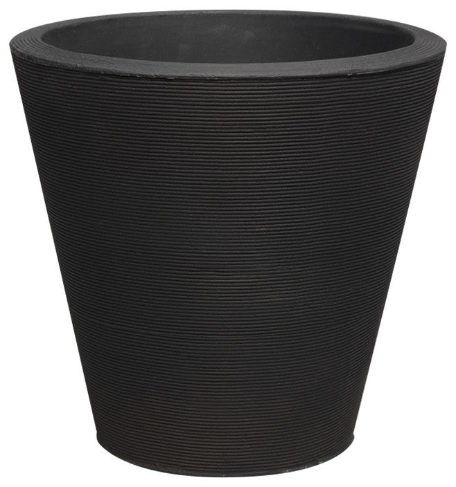 Latin Spirit Havana Planter, Black, 26"x26"