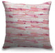 "Bars Pink" Outdoor Pillow 20"x20"