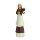 Harvest Polyresin Women Pilgrim Figure