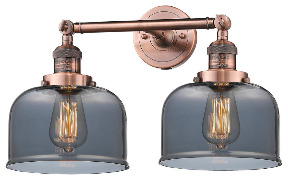 Innovations Lighting 208-Ac-G73-Led 2 Light Dimmable Led Bathroom Fixture