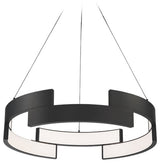 Trap 27" LED Pendant 3000K, Black