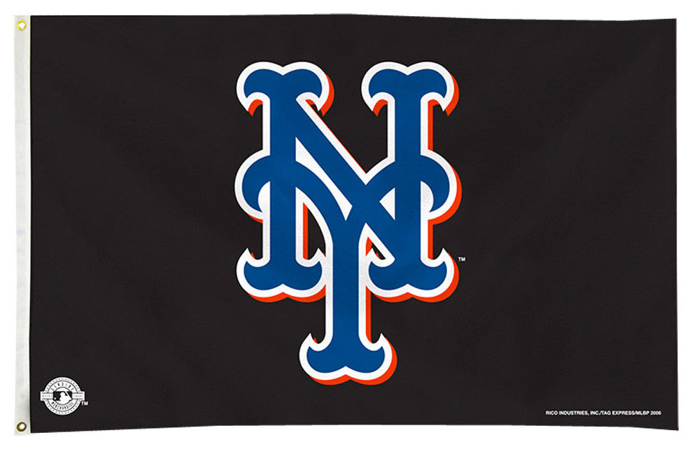 New York Mets - 3' x 5' MLB Polyester Flag