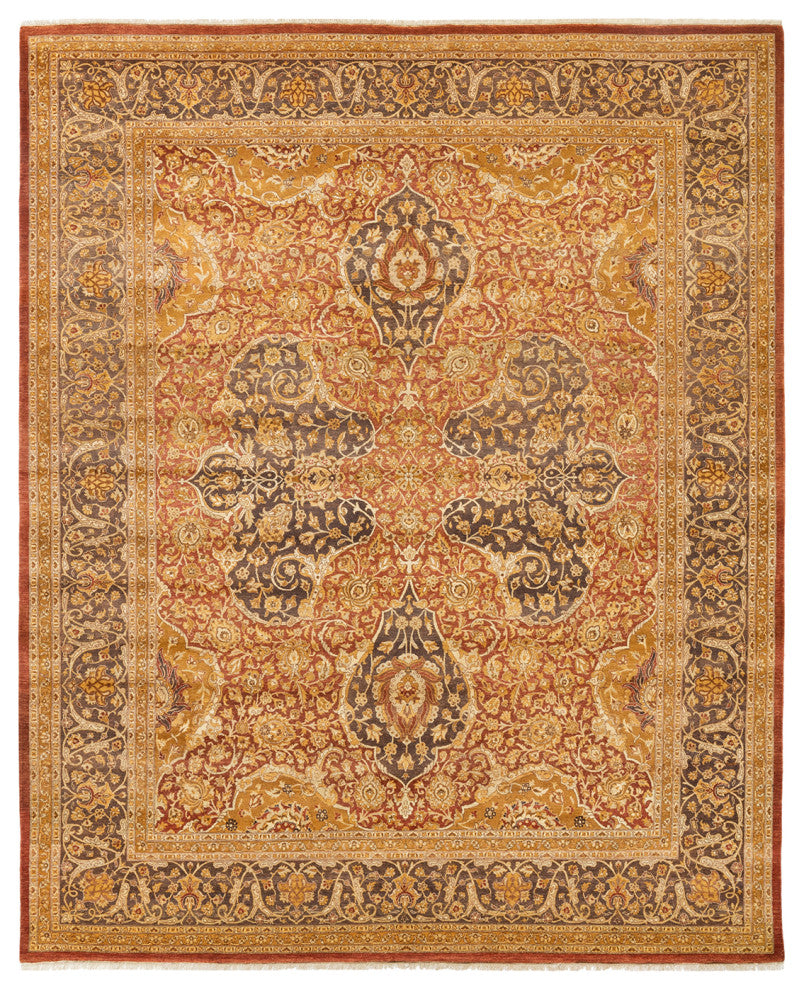 Mogul, One-of-a-Kind Hand-Knotted Area Rug Orange, 8'4"x10'3"