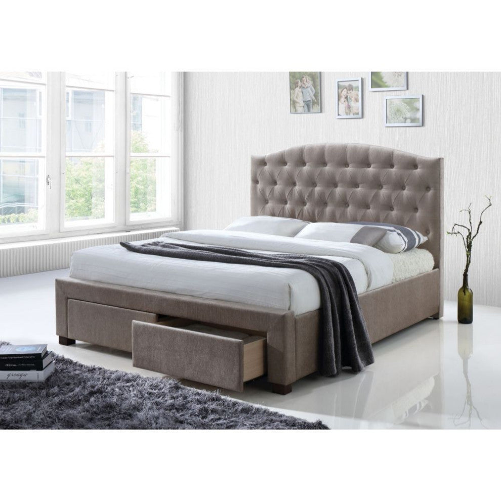 Malani Tufted Platform Bed