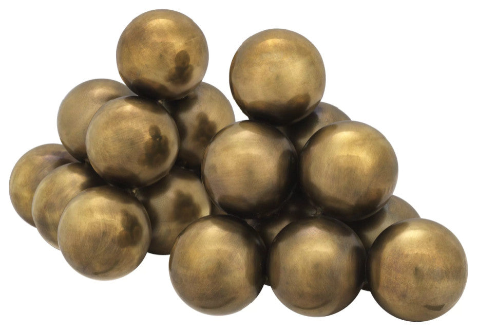 Metallic Orbs Book Ends, Set of 2, Eichholtz Carioca