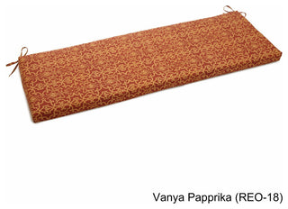 60"x19" Bench Cushion, Vanya Papprika