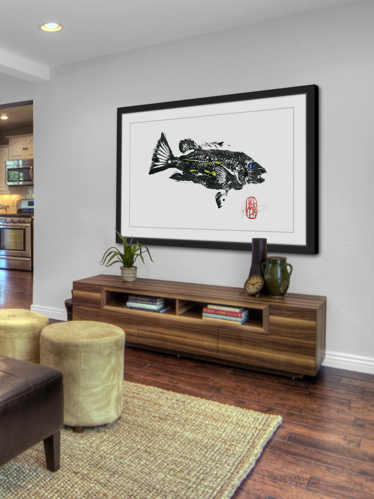 "Mi Amigo" Framed Painting Print, 30"x20"