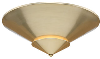 Pinellas Collection 25" 4-Light Convertible Semi-Flush Mount Light, Soft Gold