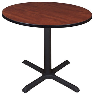 Cain 42" Round Breakroom Table, Cherry