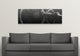 "Steam locomotive wheels " Canvas Art, 60"x20"x1.25"