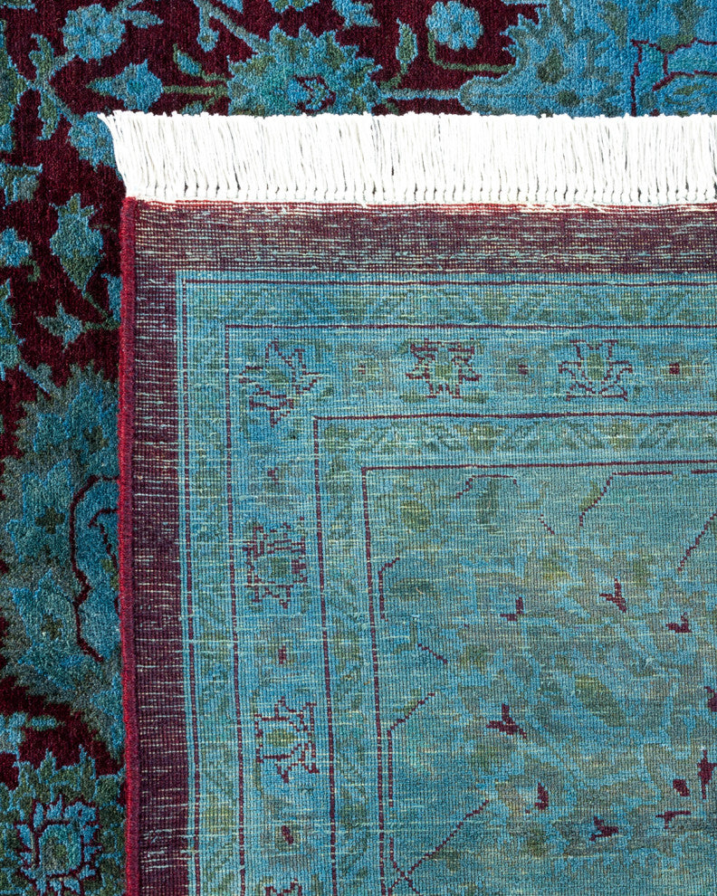 Fine Vibrance, One-of-a-Kind Handmade Area Rug Red, 14'3"x8'2"