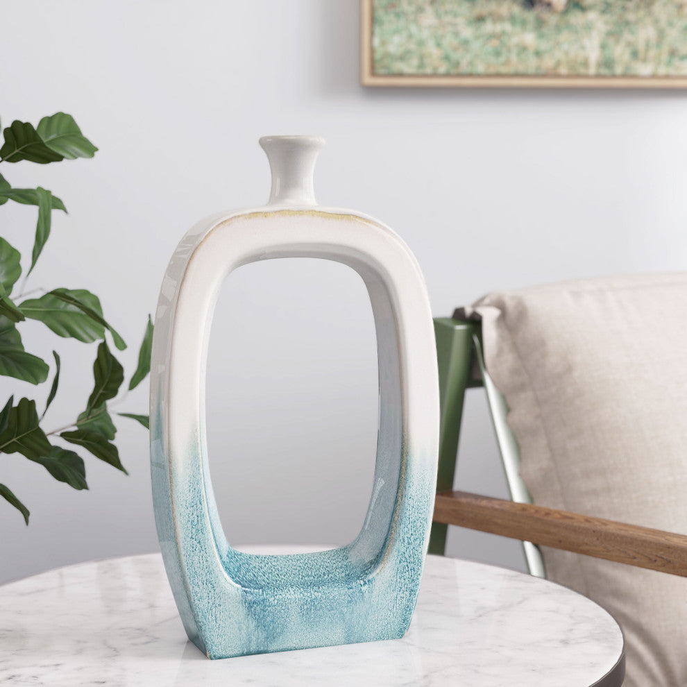 Makara Ceramic Table Vase, Small