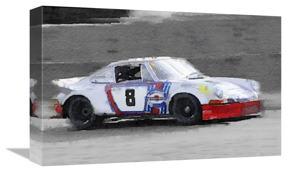 "1973 Porsche 911 Watercolor" Fine Art Print