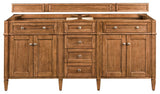 Brittany 72" Saddle Brown Double Vanity