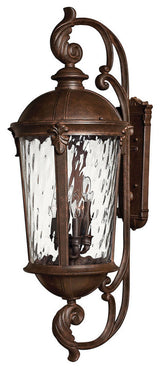 Windsor Extra Large Outdoor Wall Sconce, River Rock