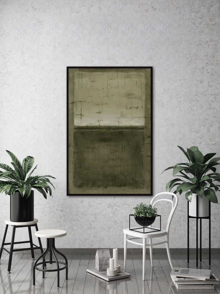 "Take the Moment" Floater Framed Painting Print on Canvas, 20x30