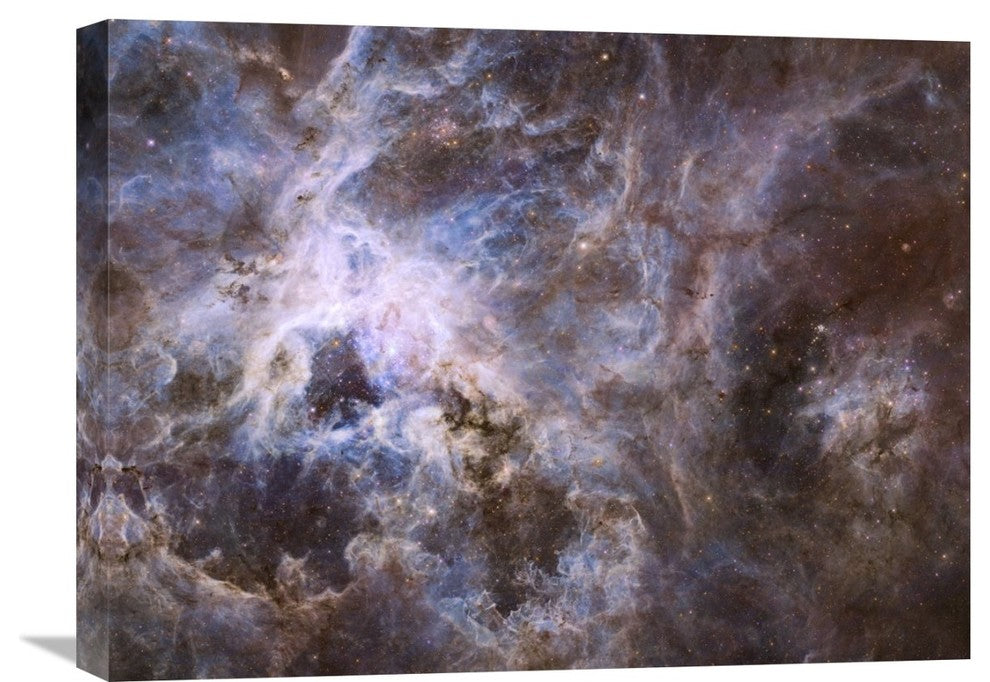"Wide Field 30 Doradus UVIS" Stretched Canvas Giclee by NASA, 24"x18"