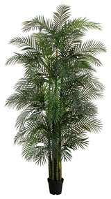 10ft. UV Resistant Artificial Areca Palm Tree, Indoor/Outdoor