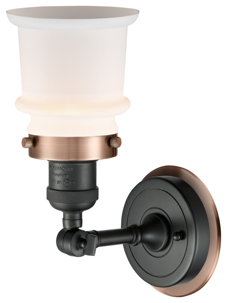 INNOVATIONS LIGHTING 203BK-BPAC-HRAC-G181S 1 Light Mixed Metals Sconce