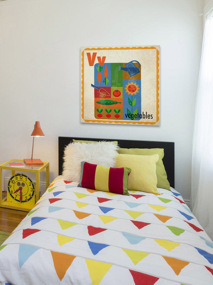 "Vegetables" Painting Print on Canvas by Curtis