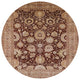 Ahgly Company Indoor Round Mid-Century Modern Area Rugs, 8' Round