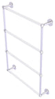 Clearview 4 Tier 24" Ladder Towel Bar with Twisted Accents, Polished Chrome