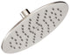 Drench Round 10" 1 Function Rain Showerhead 1.75gpm, Brushed Nickel