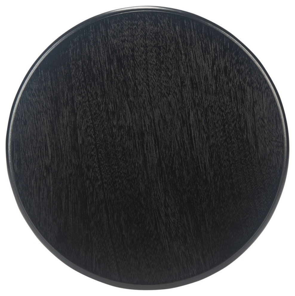 Safavieh Tinsley Round Accent Table, Black