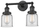 Innovations Lighting 208-Bk-G52 2 Light Bathroom Fixture