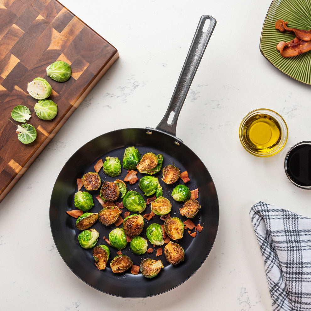 Blue Steel 12" Fry Pan