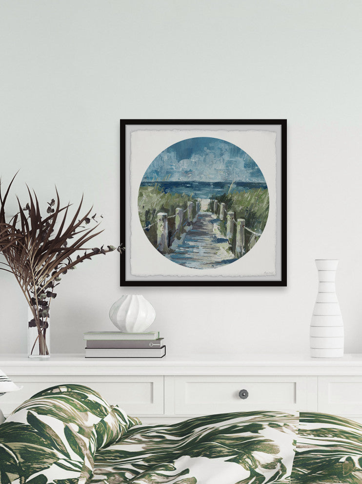 "More Adventures" Framed Painting Print, 18x18