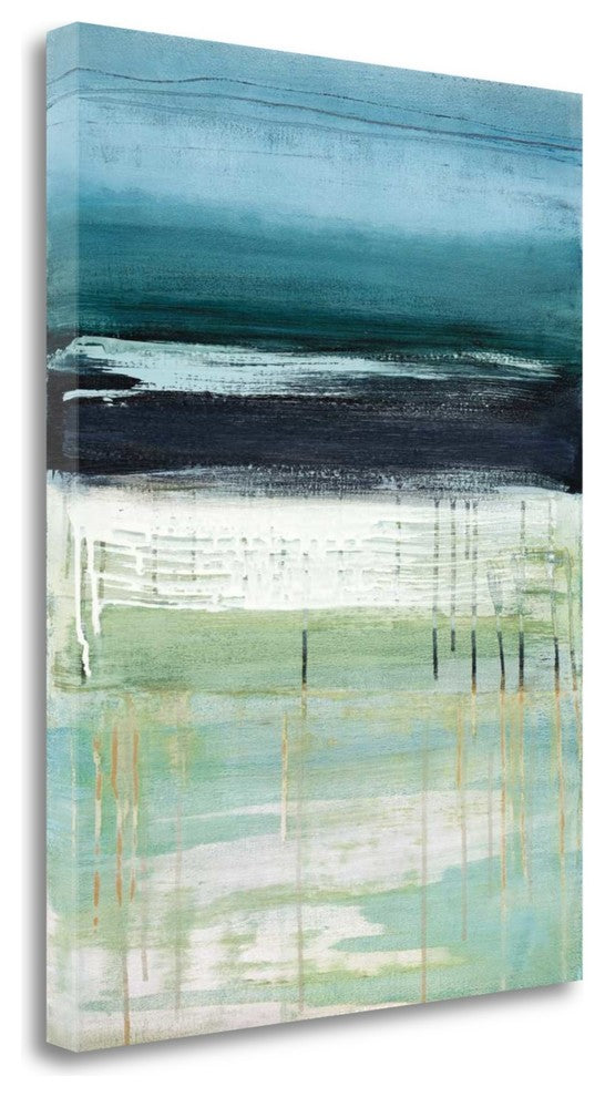 "Sea And Sky I" By Heather Mcalpine, Giclee Print on Gallery Wrap Canvas