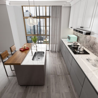 Sinber 30" Undermount Single Bowl 304 Stainless Steel Kitchen Sink