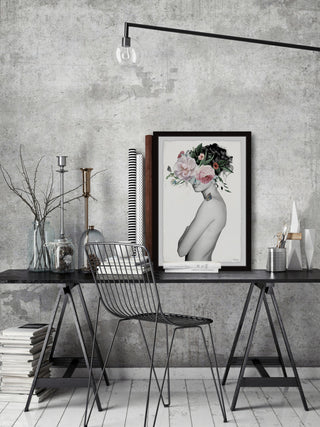 "Magical Bloom" Framed Painting Print, 24"x36"