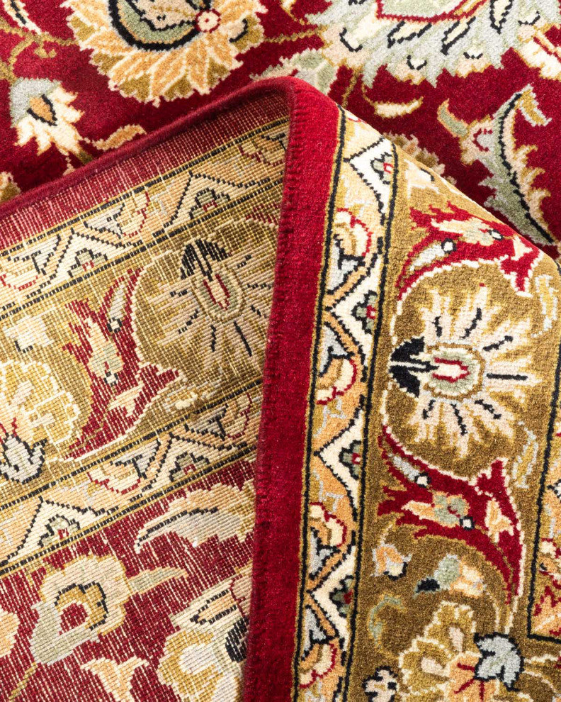 Mogul, One-of-a-Kind Hand-Knotted Area Rug Red, 3'2"x5'4"