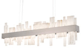 Acropolis LED Linear Pendant, Brushed Nickel