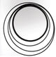 Three Ring Wall Mirror