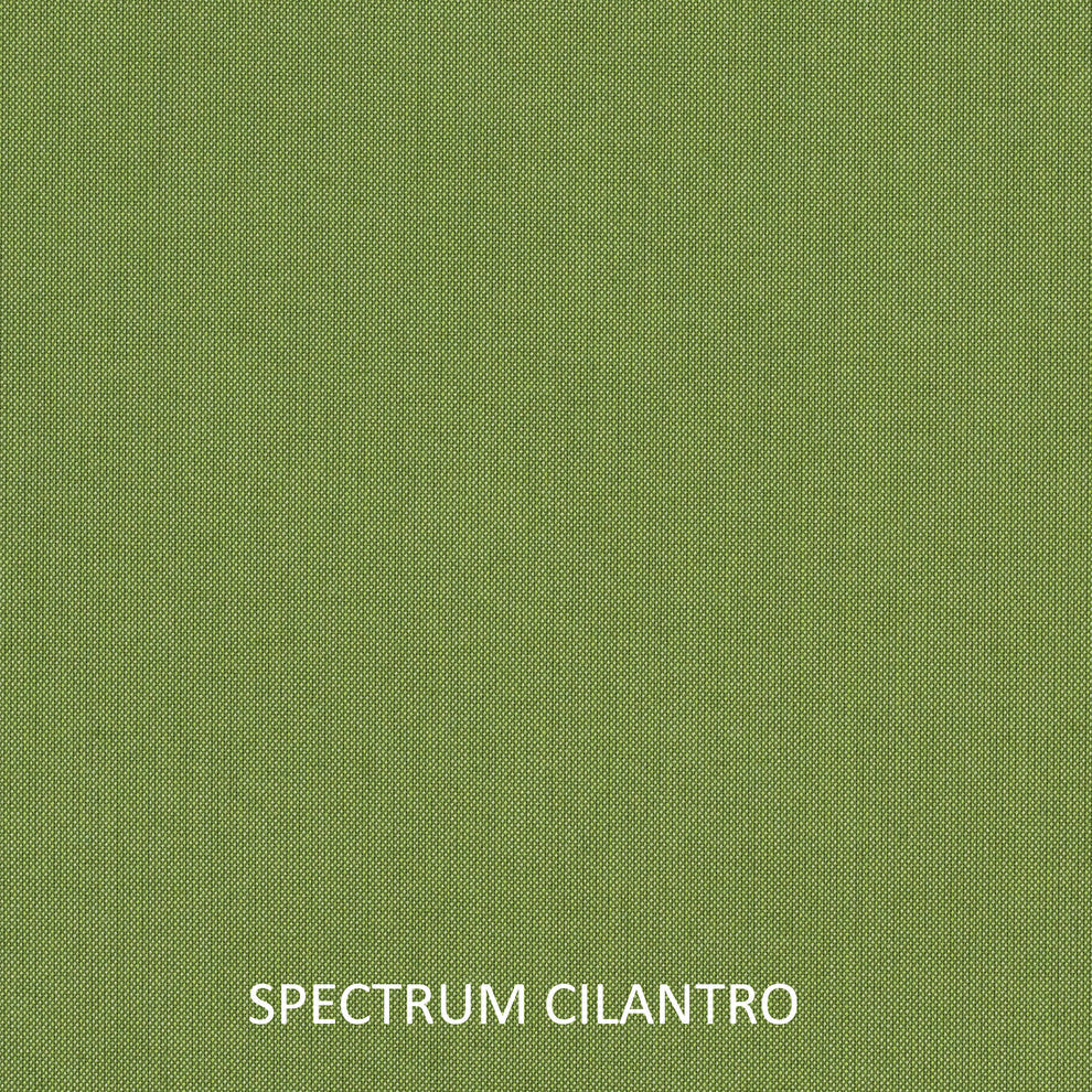 Sunbrella Cilantro Green Outdoor Deep Seating Cushion, 25x25