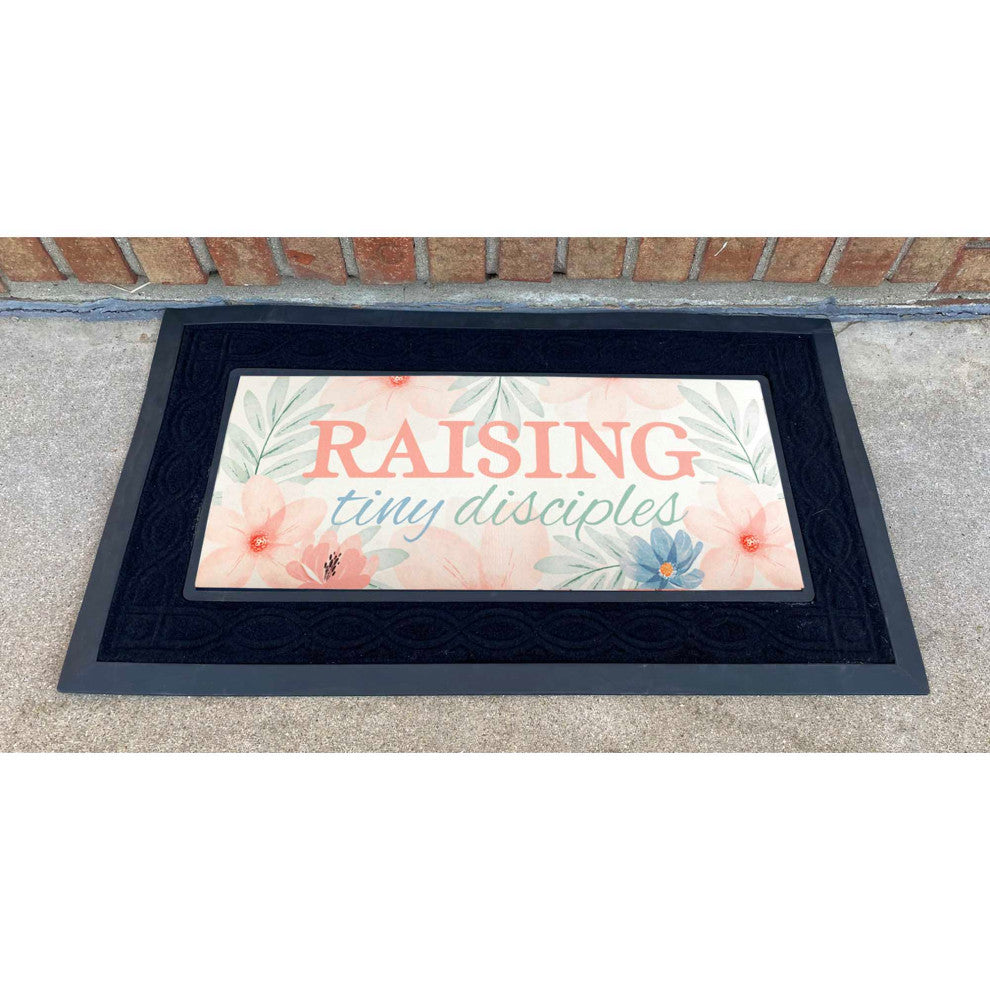 Doormat Insert, Raising Tiny Disciples