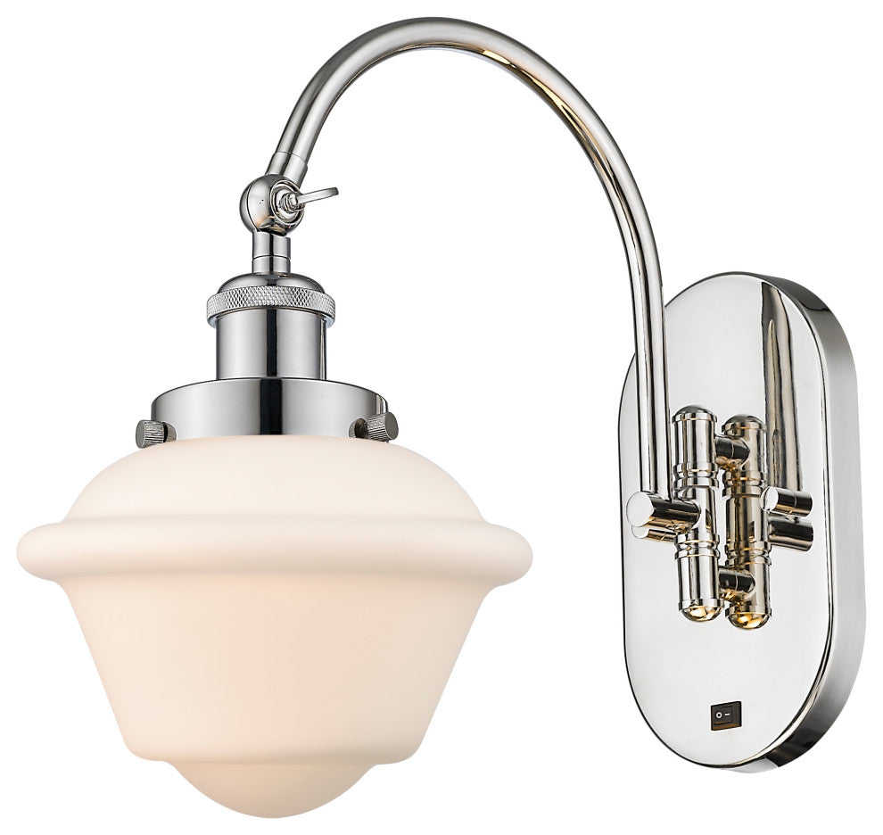 Innovations 918-1W-PN-G531-LED 1-Light Sconce, Polished Nickel