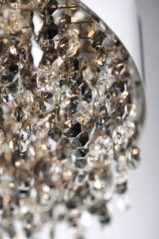 Maxim 39650MSK Mystic 16"W LED Crystal Ceiling Light - Polished Chrome