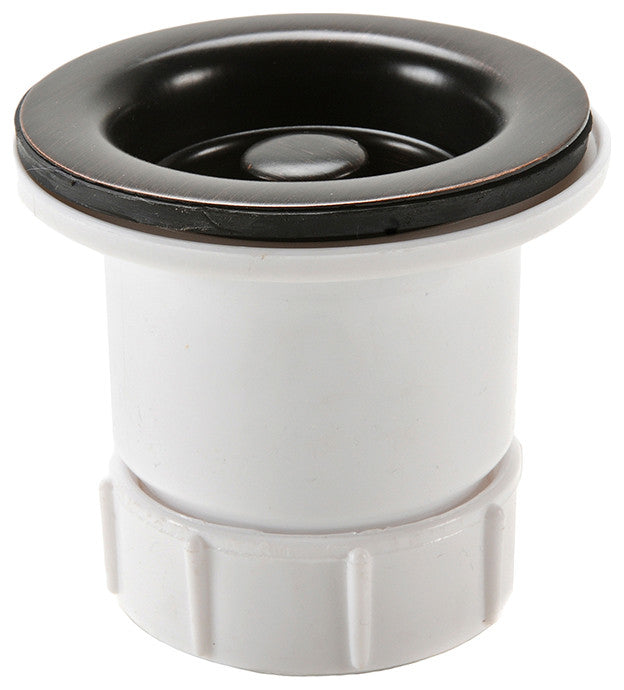 15" Round Bar Vessel Tub Sink, 2" Drain Opening, Drain & Accessories