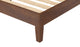 Nix Queen Platform Bed, Natural